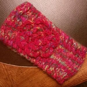 Tickled Pink Knit Head Band